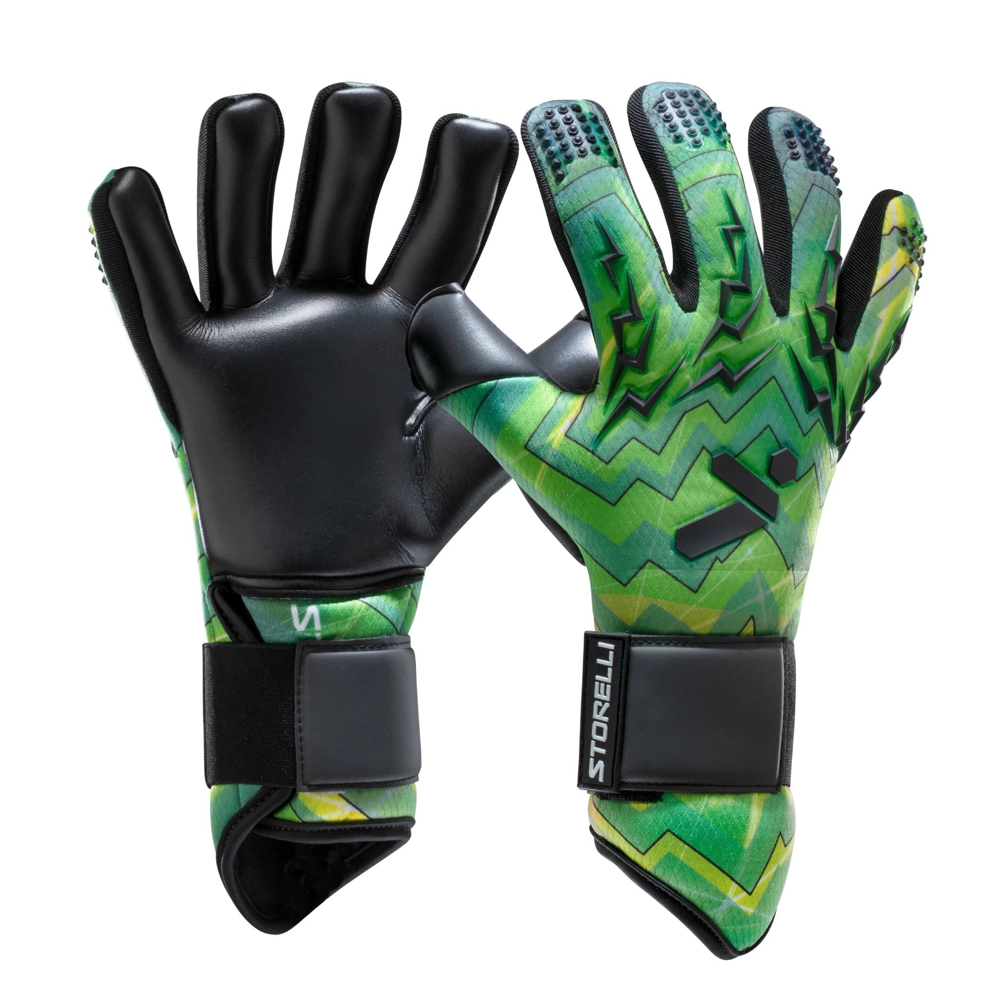 Storelli LIGHTENING GOALKEEPER GLOVESS Green Goalkeepers Corner